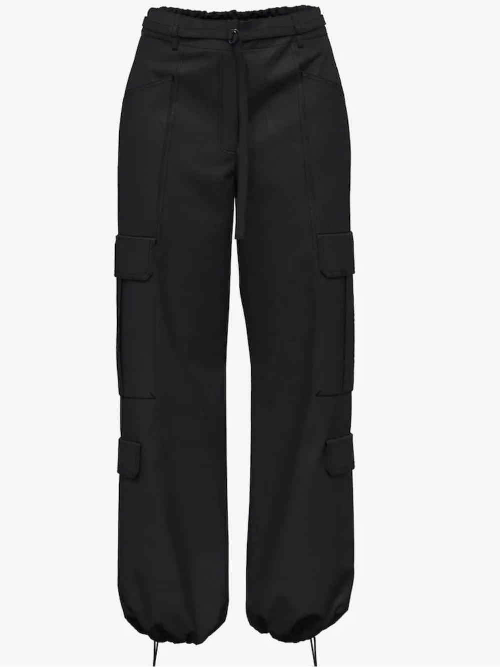 Dynamite Black Cargo Jogger Pants